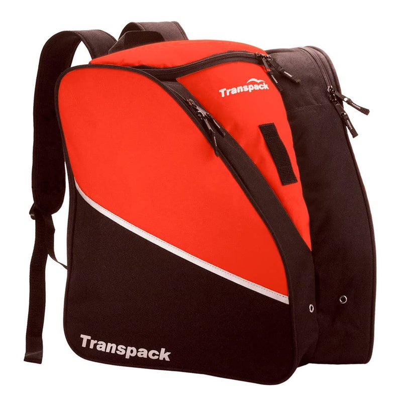 TRANSPACK Unisex Adults Edge Junior Water-Resistant Tough Durable Lightweight 43L Ski/Snowboard Boot Helmet Goggles & Gear Backpack Bag, Red - Image 5