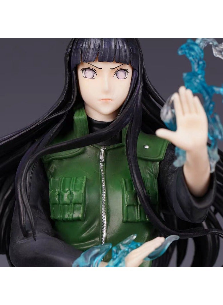 عام موجة عملاقة هيناتا ، إله باب ناروتو هيناتا ، نموذج فتاة جميلة تلعب زخرفة نموذج أنيمي الشكل ، هدية للجماهير والأصدقاء (34 سم) - Image 4