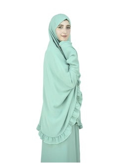 DAMAS COLLECTION Two Piece Islamic prayer dress for girls kids and women -Prayer Clothes for girls and Muslim Women-Prayer Abaya For women and girls kids- Umrah essentials for women -Prayer dress women  - Image 5