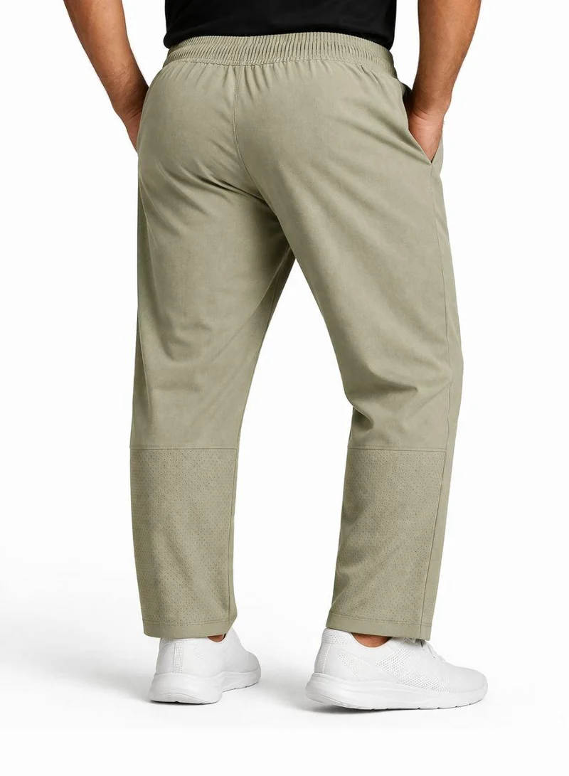 Prima Ace Plus Size Men's Workout Joggers for Gym Olive Green