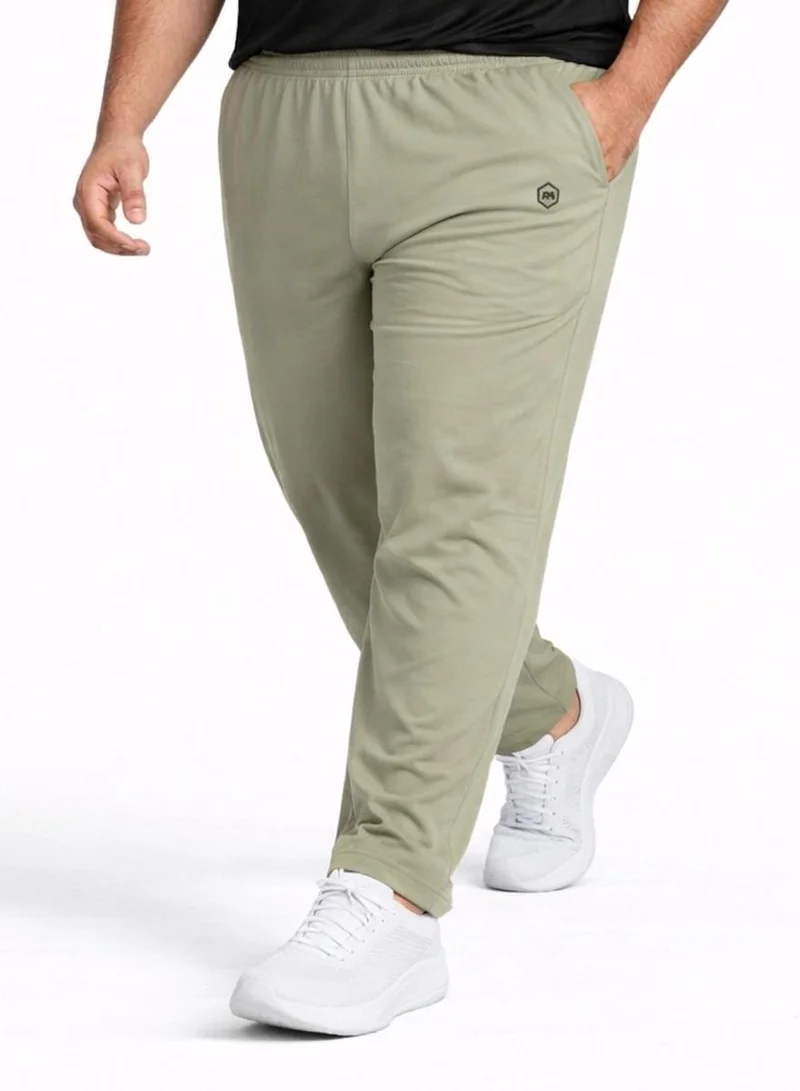 Prima Ace Plus Size Men's Joggers Ultra Comfort Loose Olive Green