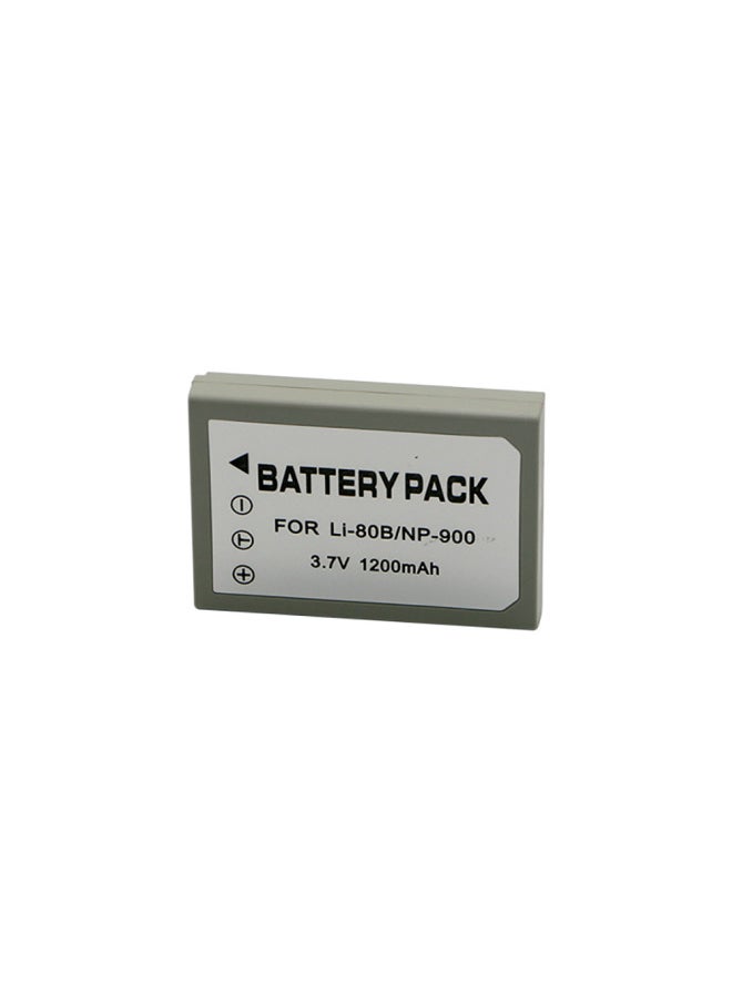 Generic - For Olympus LI-10B 20B 30B 40B 50B 60B 70B 80B 90B Camera Battery-Standard Capacity:LI-80B(NP900) - Image 1