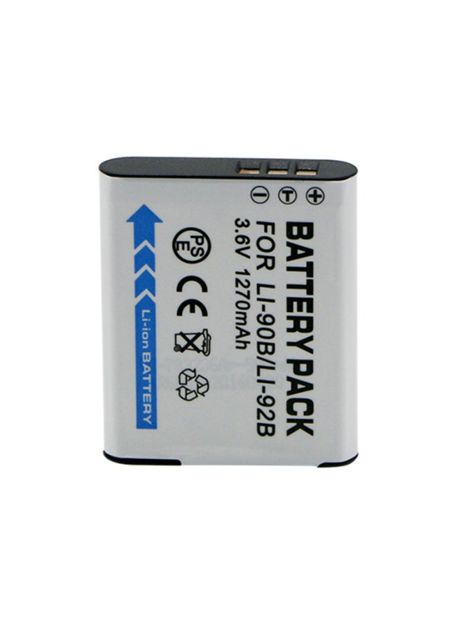 Generic - For Olympus LI-10B 20B 30B 40B 50B 60B 70B 80B 90B Camera Battery-Standard Capacity:LI-80B(NP900) - Image 1