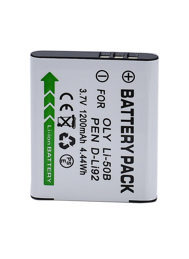 Generic - For Olympus LI-10B 20B 30B 40B 50B 60B 70B 80B 90B Camera Battery-Standard Capacity:LI-80B(NP900) - Image 1