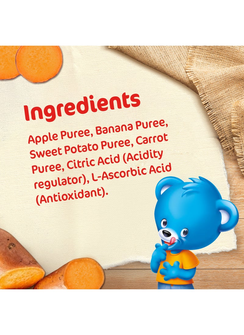 Cerelac Nestle Sweet Potato And Apple Puree Pouch Baby Food 90gm - Image 5