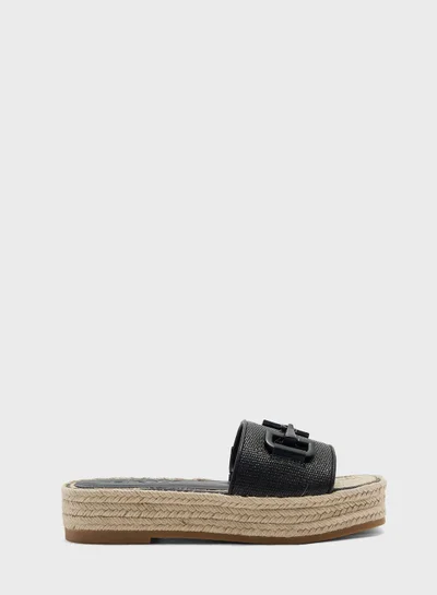 DKNY Fiona Platform Slide Sandals