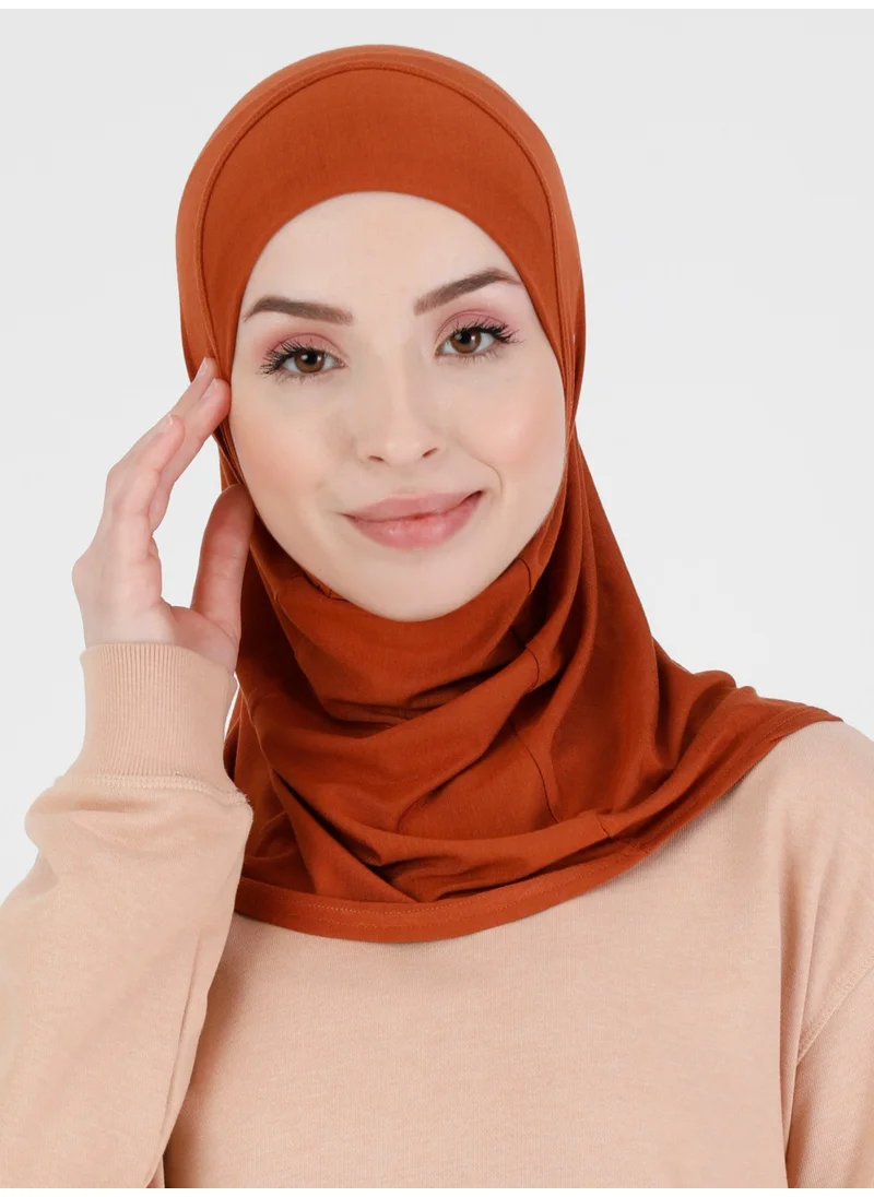 إيكاردين Plain Logo Hijab Hf - Premium Sports Daily Headscarf Ready Comfortable Hijab Hijab Bonnet