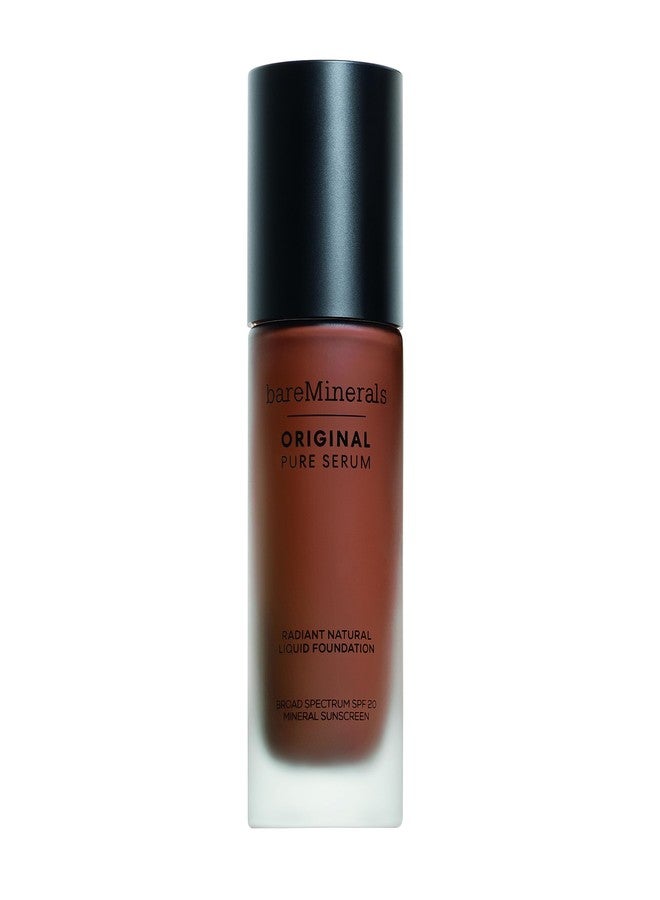 bareMinerals Original Pure Serum Radiant Natural Liquid Foundation Mineral SPF 20, Deep Cool 6 - Image 1
