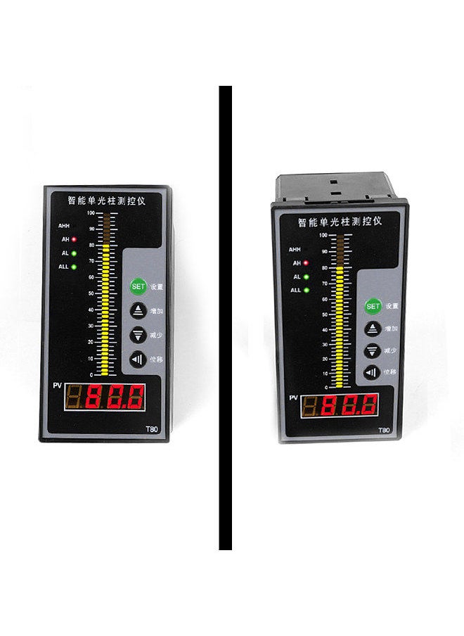 Generic - T80 Intelligent Light Column Display Integral Liquid Oil Water Depth Detector Controller with LCD Display - Image 1
