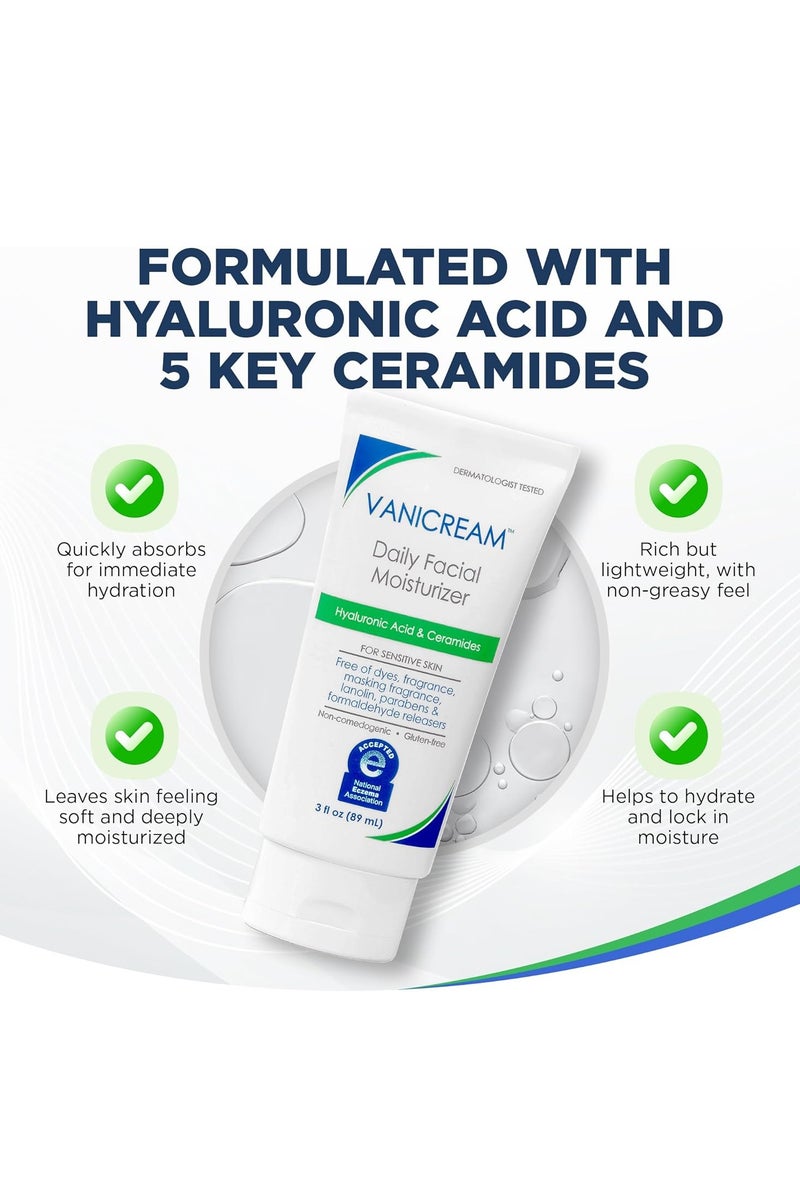 Vanicream Vanicream Daily Facial Moisturizer For Sensitive Skin 89ml  - Image 2