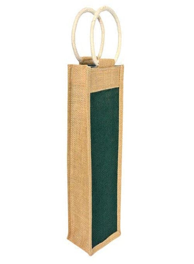 Handmakers Natural Jute HandBag and Jute Bottle bag combo Pack - Image 3