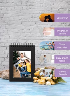 HomarKet 2Pcs Scrapbook Photo Albums,DIY Photo Album Scrapbook Album  Memory Book Photo Album Book A5 Craft Paper Totol of 60 Pages Albums for Your Family  - Image 4