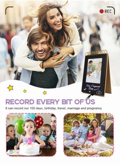 HomarKet 2Pcs Scrapbook Photo Albums,DIY Photo Album Scrapbook Album  Memory Book Photo Album Book A5 Craft Paper Totol of 60 Pages Albums for Your Family  - Image 3