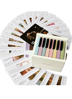 M MIAOYAN Playable piano, rechargeable 3D notepad creative, contains 52 world famous songs, increase children's love for music  - Image 5
