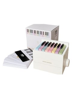 M MIAOYAN Playable piano, rechargeable 3D notepad creative, contains 52 world famous songs, increase children's love for music  - Image 1