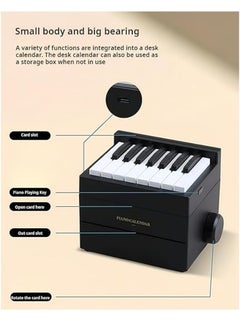 M MIAOYAN Playable piano, rechargeable 3D notepad creative, contains 52 world famous songs, increase children's love for music  - Image 4