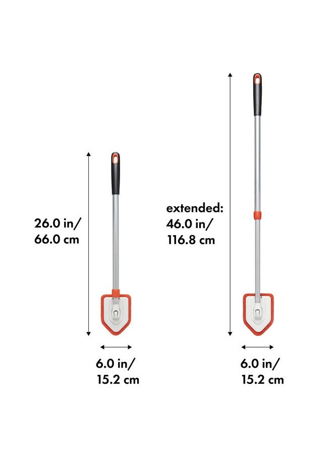 OXO فرشاة استحمام وحنفية وأرضيات قابلة للتمديد من OXO - 42 بوصة - Image 3