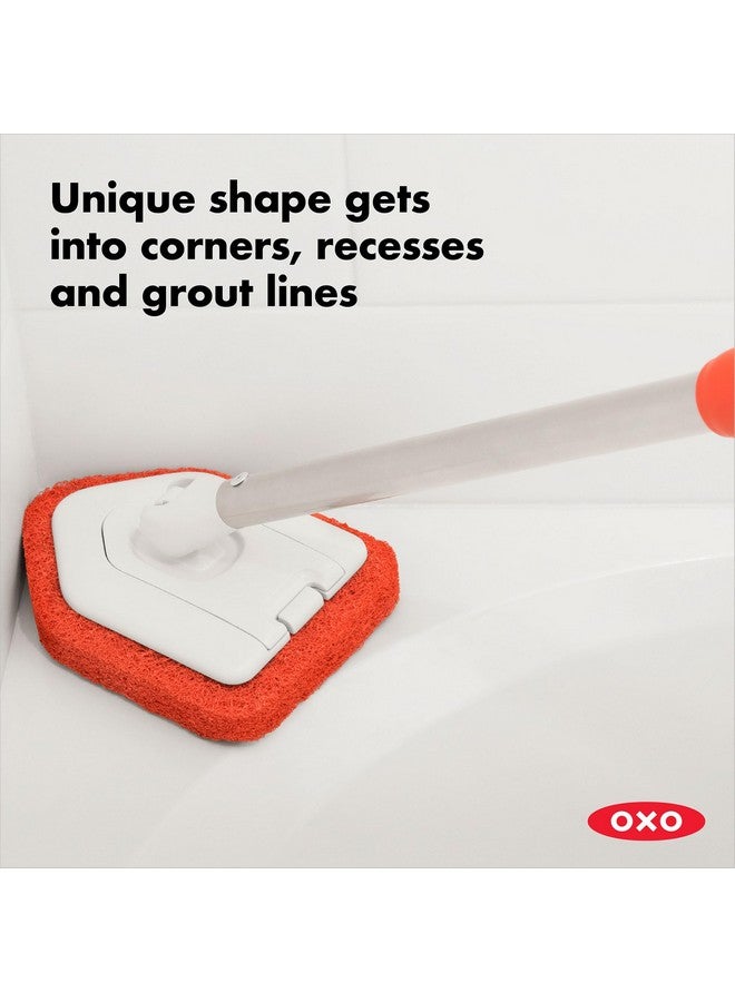 OXO فرشاة استحمام وحنفية وأرضيات قابلة للتمديد من OXO - 42 بوصة - Image 5