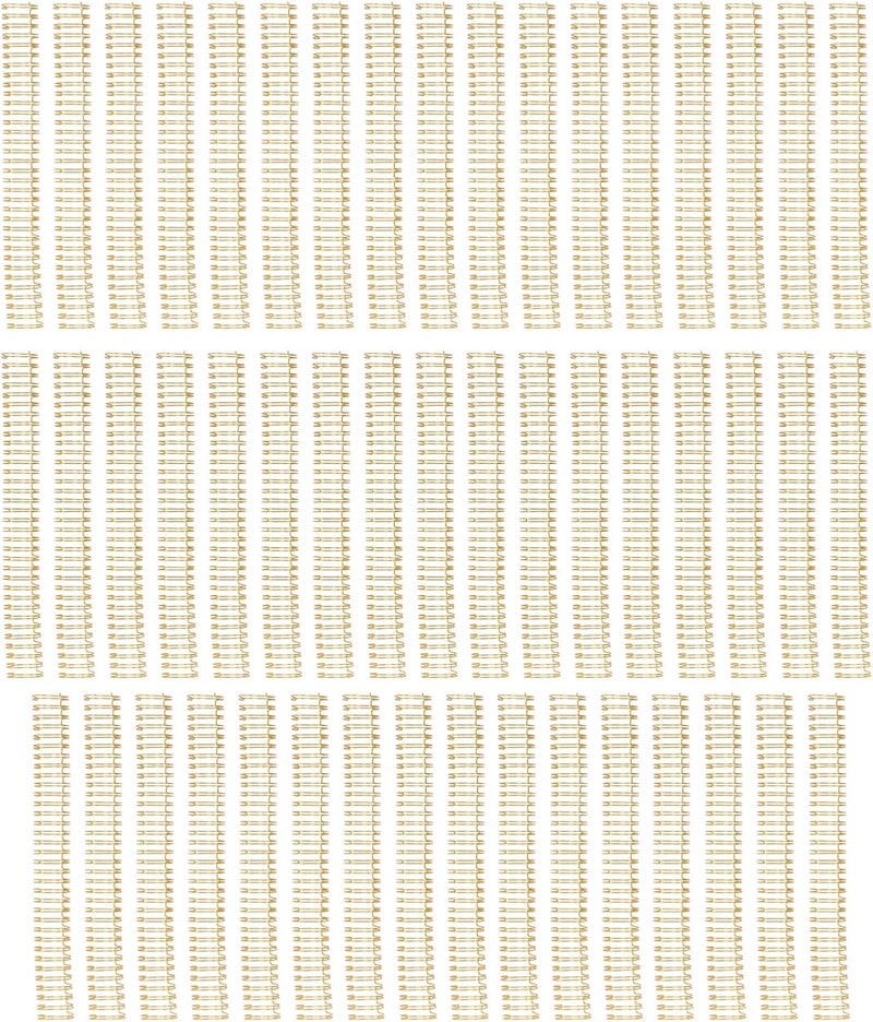 3/4 Inch Double Loop Wire Binding Spines, 180 Sheet Capacity, 34 Rings, Sturdy & Stable Metal Wire with Nylon Coating, 3:1 Pitch for A4 Size Documents with 360 Degree Rotation - Image 1