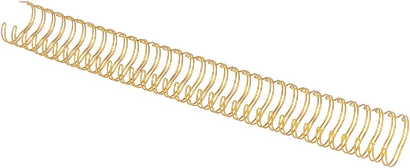 3/4 Inch Double Loop Wire Binding Spines, 180 Sheet Capacity, 34 Rings, Sturdy & Stable Metal Wire with Nylon Coating, 3:1 Pitch for A4 Size Documents with 360 Degree Rotation - Image 5