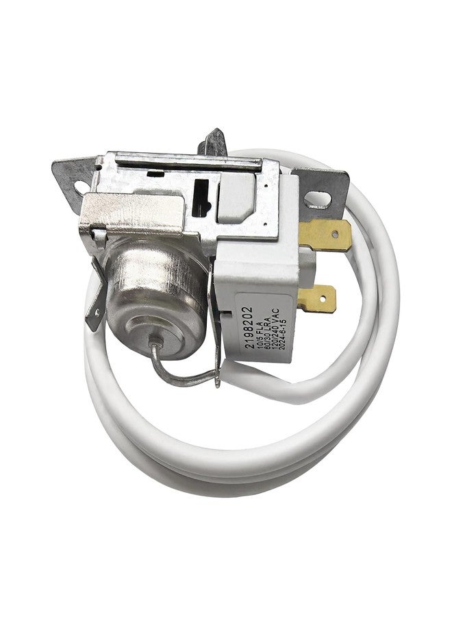 Delixike Refrigerator Cold Thermostat 2198202 Refrigerator Thermostat Compatible with Whirlpool and Kenmore refrigerators - Replacement Part Number: WP2198202 2161284 2198201 PS11739232 AP6006166 - Image 2