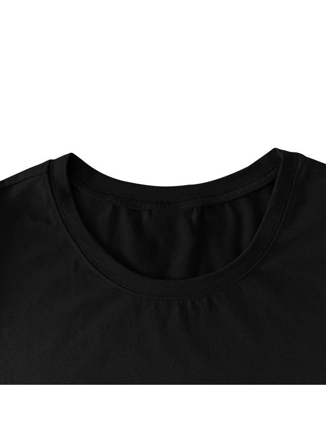 YITAN Women's Cute Juniors Tops Teen Girl Tee Funny T Shirt, Black, M - Image 3