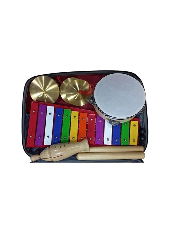MP TZ17-2 Classroom Percussion Set With Case Complete Set With 17 Set Of Instruments For Primary Education Set  - Image 3