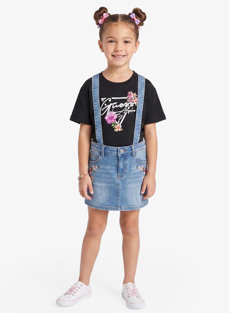 GUESS Youth Graphic Crew Neck T-Shirt - Image 4