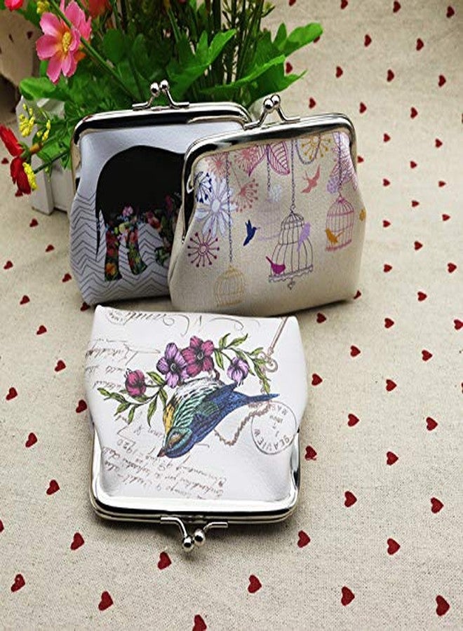 HONMIN® Kiss Lock Purse for Women | Waterproof Portable Change Pouch | Cute Change Mini Purse Wallets for Cash, Coin, Key - Image 4