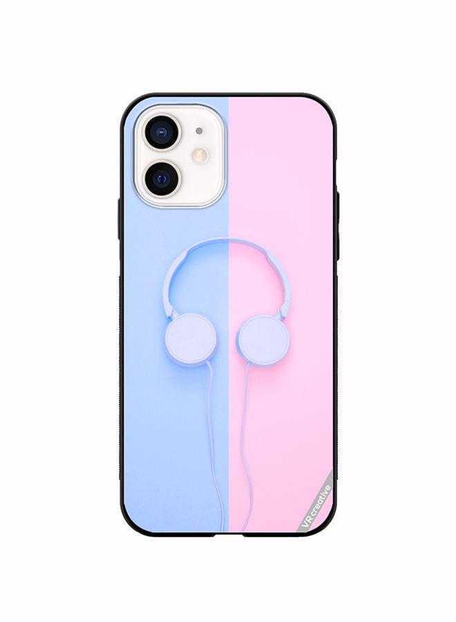 VR CREATIVE غطاء حماية لجهاز آبل آيفون 12 ميني بتصميم موسيقي متعدد الألوان - Image 1