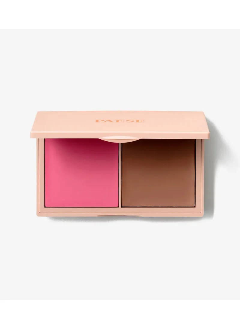 بيز PAESE Kiss My Cheeks Face Counturing Palette 01 Warm