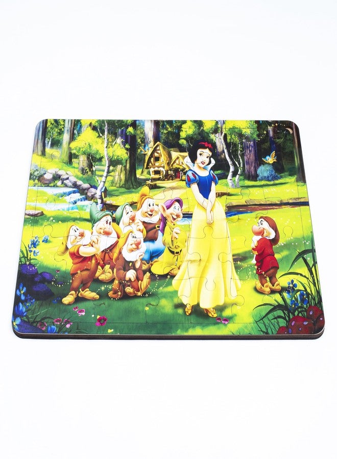 CRAFTICK Princess Fairy Tail Puzzles, 35 Pieces Jigsaw Puzzle, Wooden Floor Puzzle for Children, Princess Jigsaw Puzzle for Kids | Learing Jigsaw Puzzle for Kids - Image 4