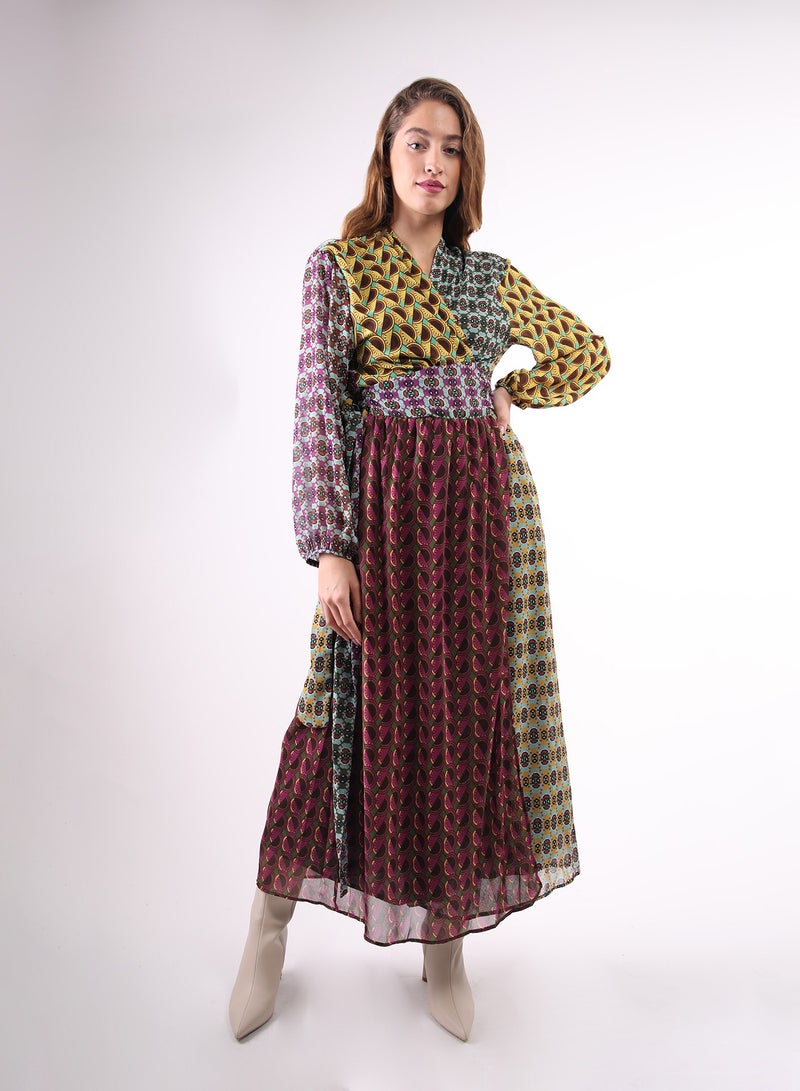 KYVELi Printed Maxi dress  - Image 1
