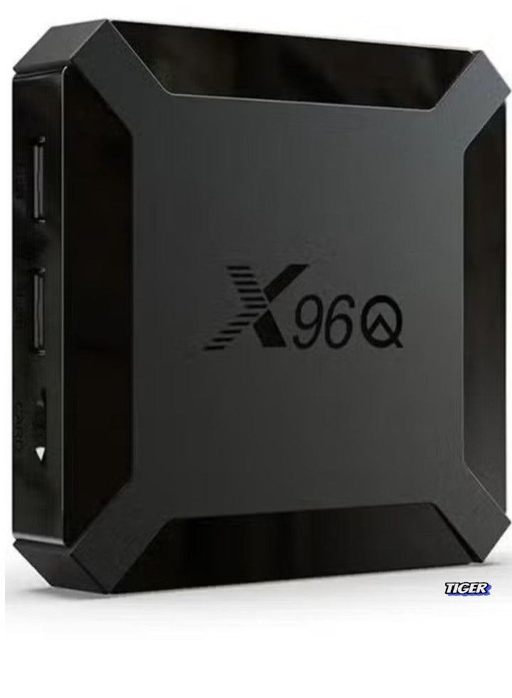 TIGER X96Q TV Box – Android 10.0 Quad-Core Media Player with 4K & 3D Support, High-Performance Streaming, HD Video, Games, Smart TV Box for Entertainment, Netflix, YouTube, and More – Seamless Android Experience for Home Entertainment - Image 1