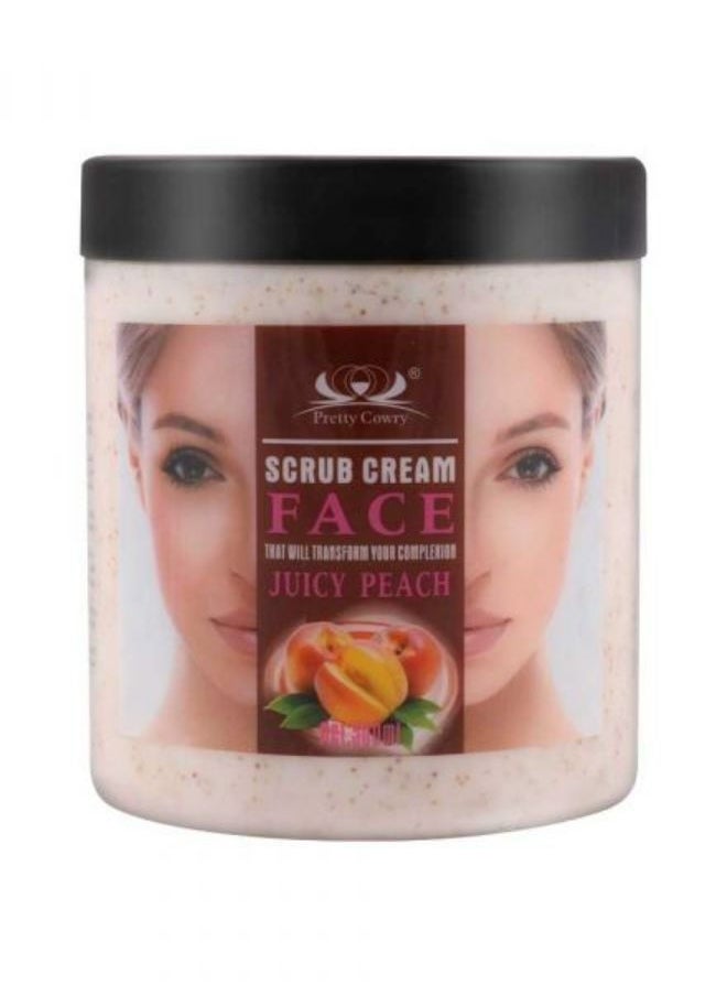 Pretty Cowry Face Scrub Cream Juicy Peach, 500ml - pzsku/Z85BECA18D2FA4E0B7BF2Z/45/_/1679230872/0c6324b0-908f-4c3c-ae89-592523938d53