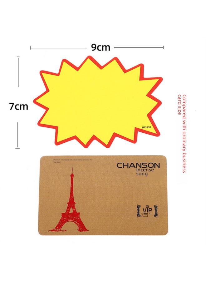 other/other Small English Explosive Stickers Commodity Price Tag Price Tag Supermarket Fruit Promotion Card Price Advertising Paper Small - Image 4
