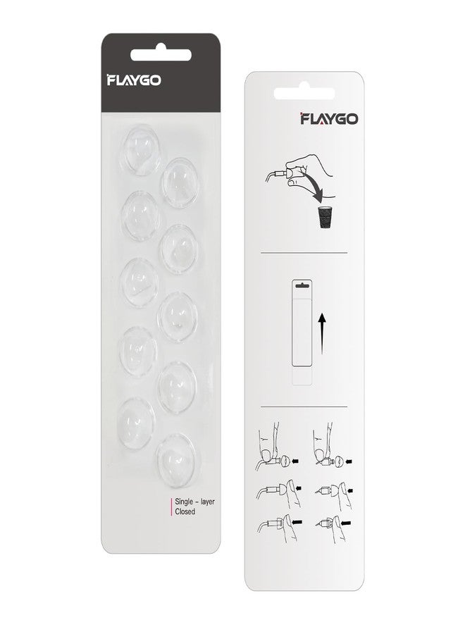 Flaygo Hearing Aid Domes for Oticon Replacements, Single-Layer Closed Domes (12 mm/2 Packs) for ITC Hearing Aids, Medical-Grade Silicone Material, Universal Domes for Hearing Aid Supplies - Image 2