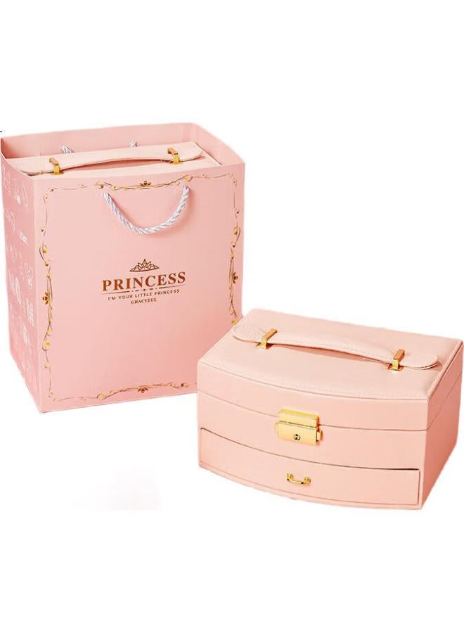 Dimoarch Dimanqi Children'S Jewelry Gift Box Toy Set, Girls' Birthday Gift, Diy Accessories, Dress-Up Storage Jewelry Box, 165-Piece Set - Image 1