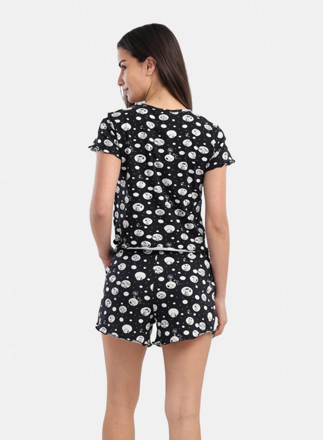 Carina Snoopy Printed Pyjama Set - Image 3