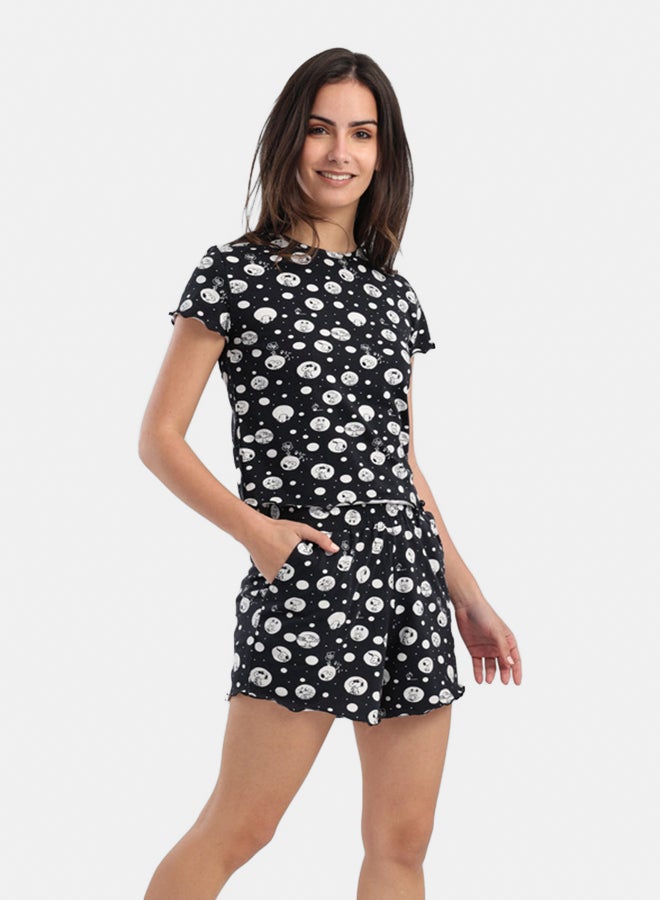 Carina Snoopy Printed Pyjama Set - Image 5