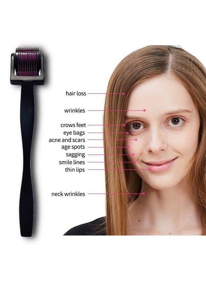 Style Keepers 0.5mm Derma Roller with 540 Titanium Needles For Scalp, Face and Beard | Reduces Hair Fall & Stimulates Hair Follicles | Easy to use | Safe and Effective - Image 3