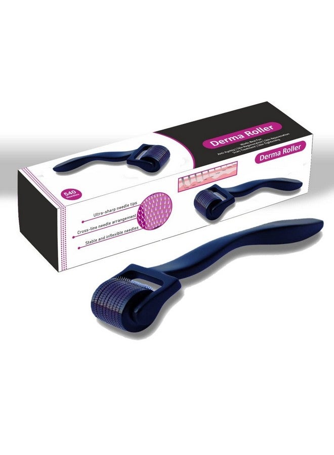 Style Keepers 0.5mm Derma Roller with 540 Titanium Needles For Scalp, Face and Beard | Reduces Hair Fall & Stimulates Hair Follicles | Easy to use | Safe and Effective - Image 1
