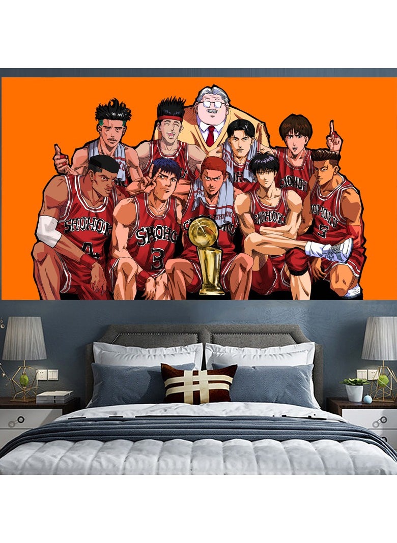 KUYING New Slam Dunk Master Extra Large Room Bed Decoration Wall Cloth 
