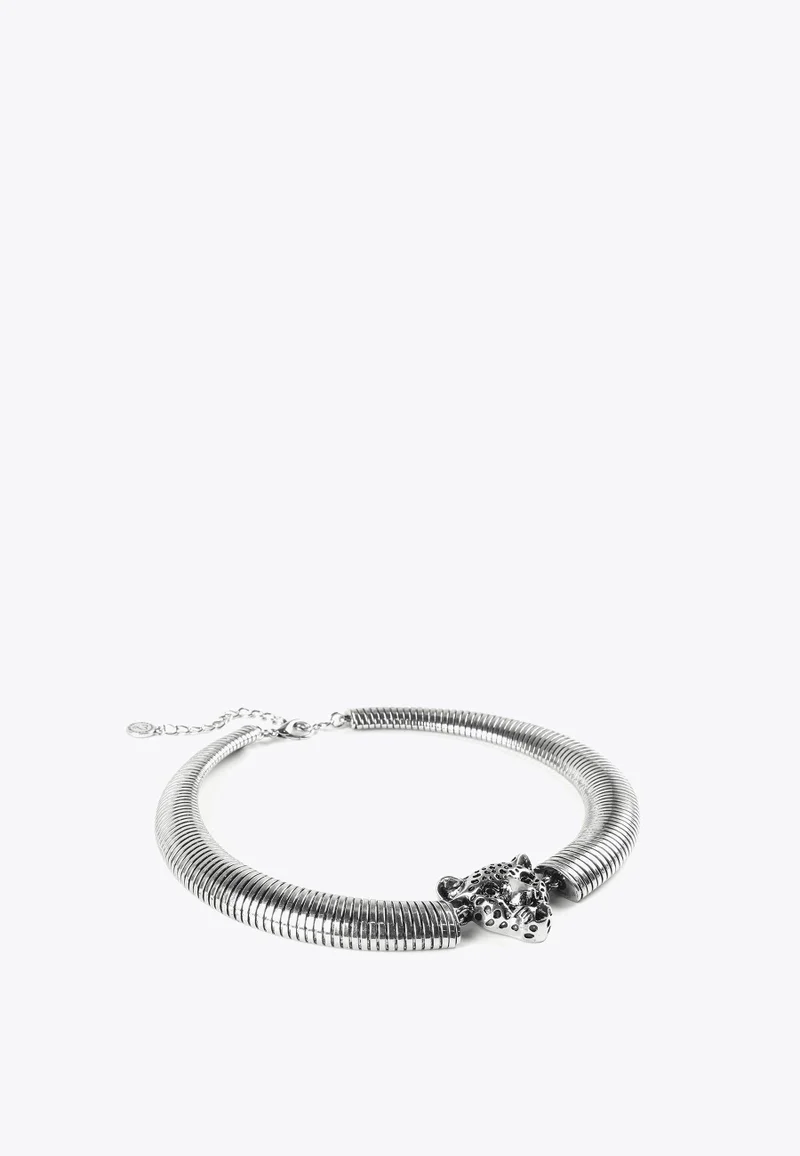 لولا كساديمونت قلادة بتصميم رأس الفهد