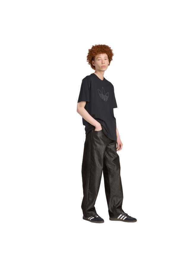 Adidas تي شيرت مزخرف أسود - Image 5