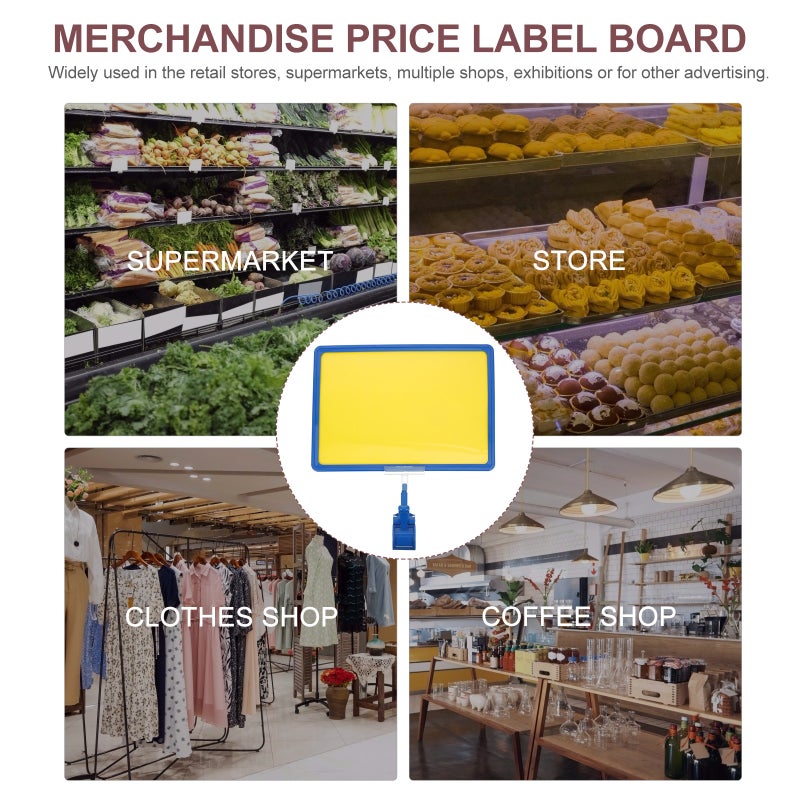 Shopping Label for Retail Stores with Durable ABS Material, A4 Size, Easy to Use - Image 5