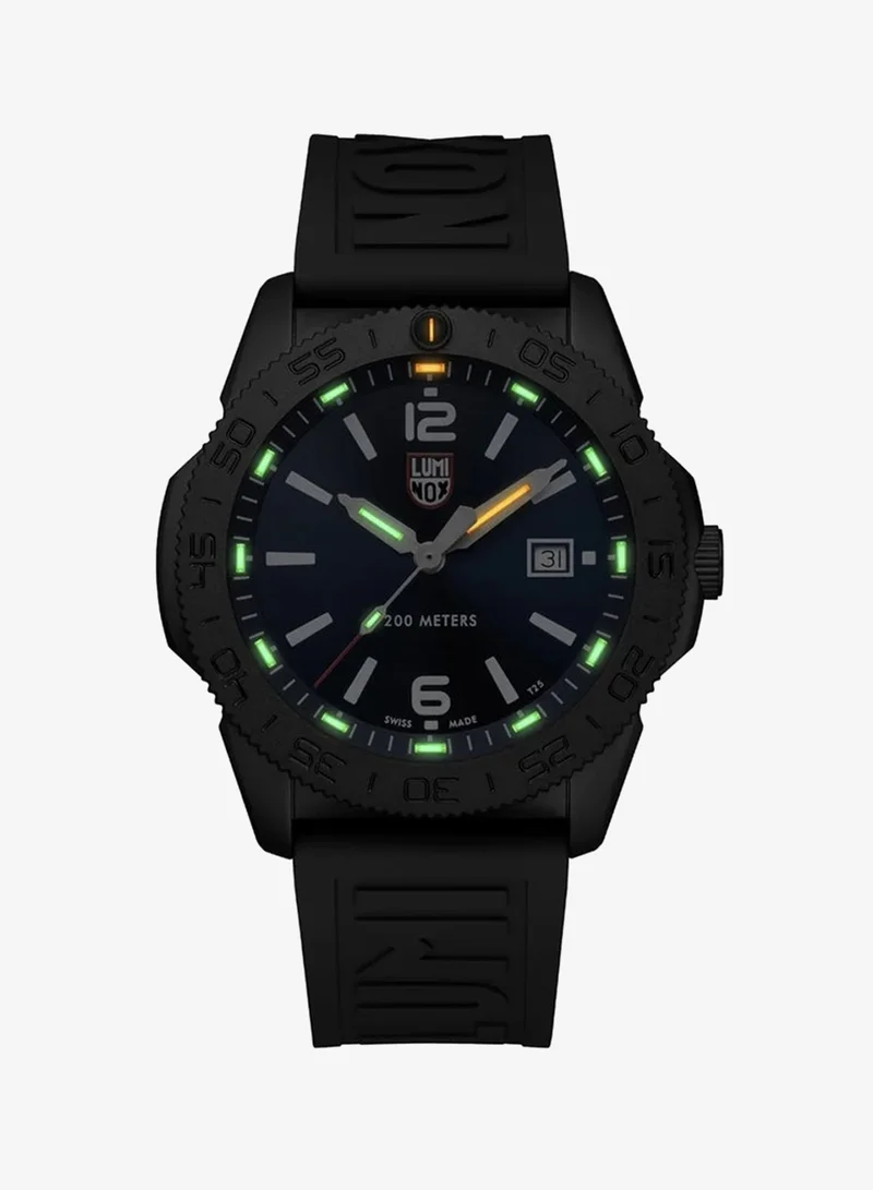 لومينكس Pacific Diver Black Steel 3120 Series - XS.3123.B