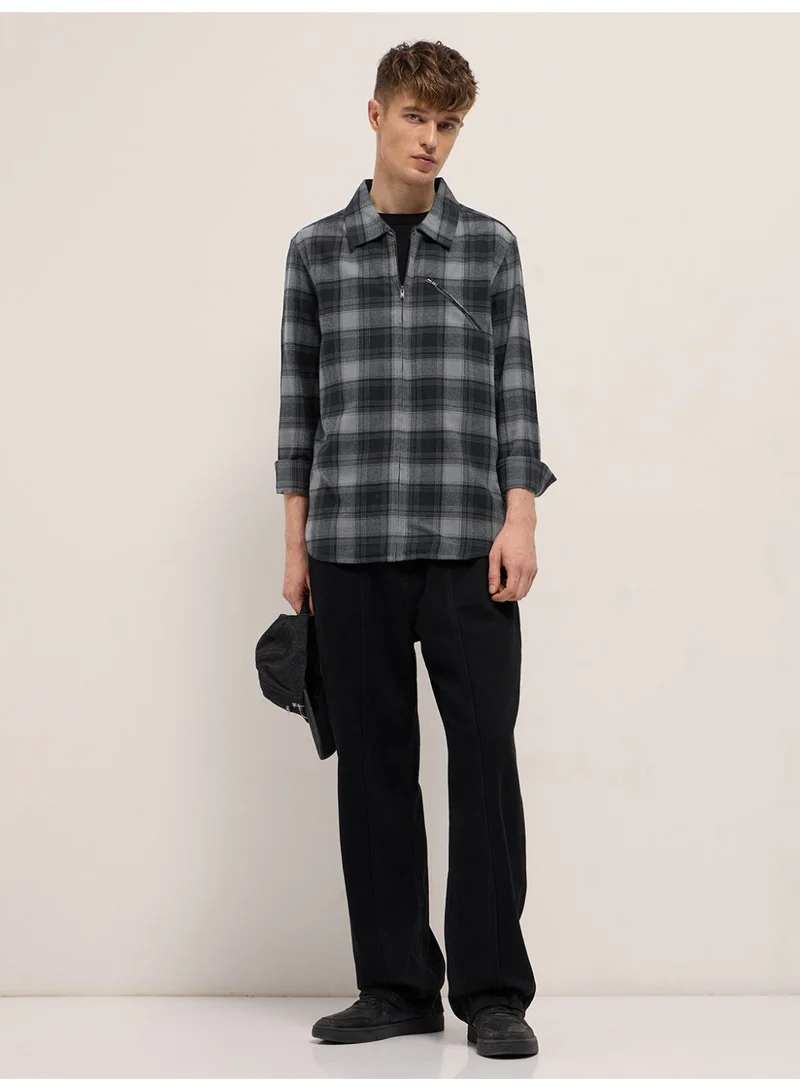 THE BEAR HOUSE  Men’s Trendy Shacket for All Seasons | Casual Overshirt Jacket for Men | Versatile Outerwear Layer for Office, Streetwear & Travel | Modern Smart Look for Everyday Outfits for Men | Best Price UAE