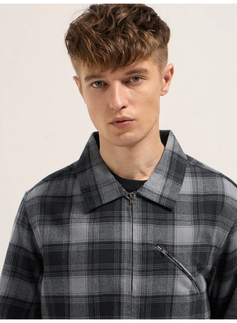 THE BEAR HOUSE  Men’s Trendy Shacket for All Seasons | Casual Overshirt Jacket for Men | Versatile Outerwear Layer for Office, Streetwear & Travel | Modern Smart Look for Everyday Outfits for Men | Best Price UAE