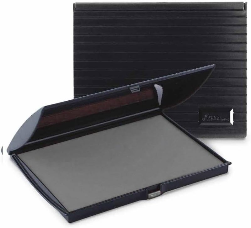 Infusion 5" x 7" Large Stamp Ink Pad for Rubber Stamps, Your Go to Large Stamp Ink Pad for Bright Color, Even Coverage and Durability, Gray Stamp Pad - Image 4